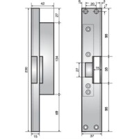 ASSA 8131E 12V Electric Strike - Body only - No faceplate supplied